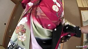 skinny japanese teen creampied by old daddy 💦😍