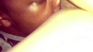 Juicy chocolate pregnant pussy gets tongue-fucked and sucked sloppy wet