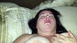 Sexy BBW Milf Takes Massive Cumshots and Creampies Across Huge Tits and Fat Ass in Compilation