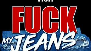 European Milf Fucks Stepson Anal in Tight Jeans