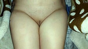 xxx stepdaughter flaunts new panty cameltoe for daddy's sniff lick and bareback petite pussy fuck