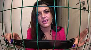 curvy euro goddess spits belts ass in dirty pov control