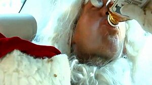 hairless babe grinds pussy then takes interracial assfuck ending in facial jizz