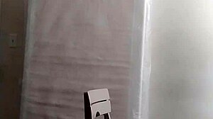naked indoor workouts escalate to wild flying anal exercise lessons!