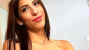 sexy latina whore begs anal wakes boyfriend rough monster cock