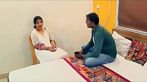 indian punam pounds director hard in casting creampie deepthroat!