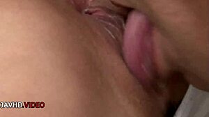 yuno shirasu spreads shaved teen pussy wide for intense japanese jav licking