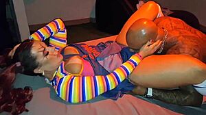 Milf Deepthroats Brother-in-Law's Monster Cock