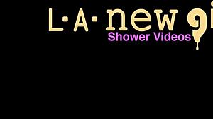 hey classy shy blonde milf daddy's girl takes a steamy shower interview