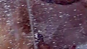 Virgin Shaves Pubes for Friend's Blowjob but Tries Raw Fuck in Bath