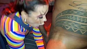 Milf Deepthroats Brother-in-Law's Monster Cock