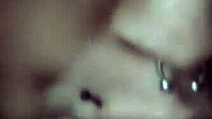 Hey goth girl slurps that huge 9 inch dildo deep!