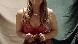 Female Slave Belt-Whipped In Bodysuit