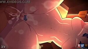 saki trevobutevil hentai anal ass pounding with pussy action 💦🍑