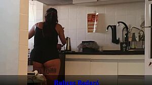 Stepbrother Caught Jerking Sparks Forbidden Kitchen Temptation