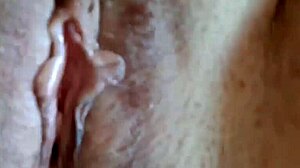 i rub my mature wet pussy till i cum hard shaking