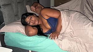 stepdad fucks stepdaughter thinking she's wife creampie pussy