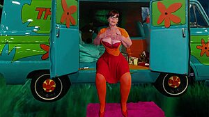 Granny Velma Cosplay Creampie Fuck Missionary Pov Cum
