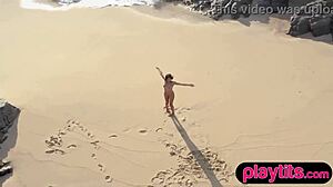 big tits curvy petite asian milf strips naked outdoors wanna rip her clothes?