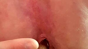 Deep Anal Insertion Stretches Tight Ass