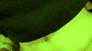 late night this cute student brunette relaxes ridin boyfriend's huge cock rough homemade