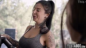 imagine that nerdy teen lesbian fingering and licking her milf stepsis's girlfriend pussy.