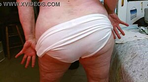 dawnskye1962 teases first white panties