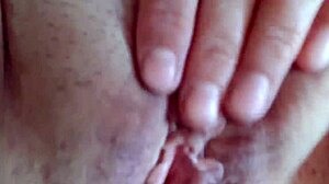 i rub my mature wet pussy till i cum hard shaking