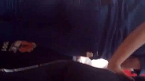 voyeur spies black ebony ass folding candid in old shop hidden cam