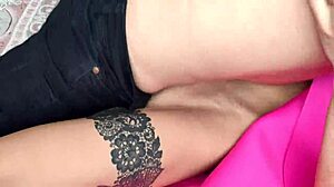 Skinny classmate in pink dress takes doggy pounding, you watching?