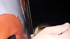 did you see me suck that huge cock in gloryhole booth?