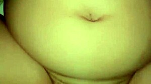 Delicious chubby ass tempts with hidden curves