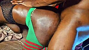 Christmas Midget Elf Bent Over Railed Bareback by Santa's Fat BBC Pole Oiled Ass