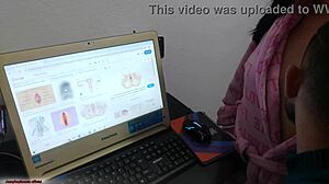 Aula Anatomy Punheta Sex with Natural Tits Stepmom Milf Unleashed