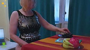 hey mommy milf digs into stepson's cock breakfast on a plate