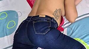 Venezuelan Hottie Gets Fucked at Halloween Party in USA