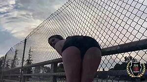 Taylor Blake Deepthroats Rome Majors Cock in Car