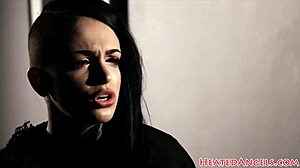 pierced goth punk slut drilled hard till messy cumshot