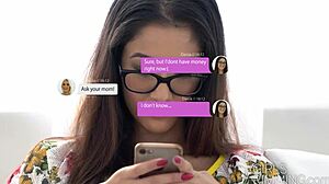stepdaughter makes kinky rimming deal with stepdad