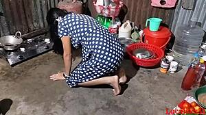 my village wife's best doggystyle pounding on the ranch outdoors