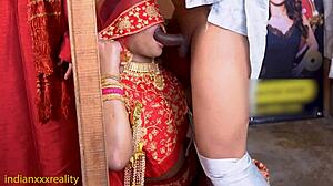 desi indian milf mommy teases with dirty hindi talk before wet pussy suck