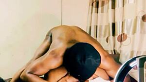 stepson shares a romantic moment with his stepmom