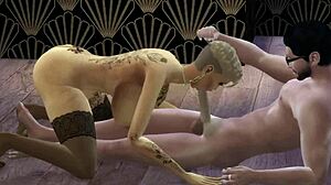 mortimer pounds horny gilf bella at work caught red-handed