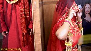 desi indian milf mommy teases with dirty hindi talk before wet pussy suck