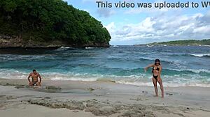 hey stranger that deep blowjob on the beach from hot brunette felt amazing with cumshot finish.