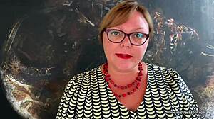 Nurse Mistress April Humiliates Bound Patient Cock in Latex Clinic