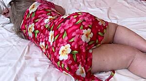 bbw milf slams big ass down for anal pounding