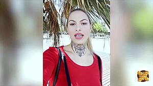 i crave marla's big natural blonde tits in wild french fuck