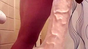 Deep Dildo Assfucking Stretches Limits