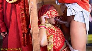 desi indian milf mommy teases with dirty hindi talk before wet pussy suck